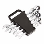 Amazon Basics Juego de llaves de trinquete, flexibles, métricas, 5 Unidad por 14.96€