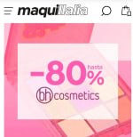 Hasta -80% de Descuento en BH Cosmetics.