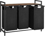 VASAGLE Cesto Ropa Sucia 3 Bolsas de Tela Oxford Extraíble por 34.39€