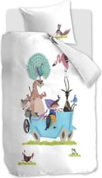 Beddinghouse x Fiep Amsterdam Beestenbende 1p-dekbedovertrek 140x200/220 voor €19,95