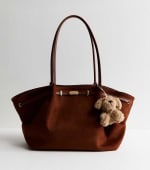 Cockapoo / Sausage Dog Plush Bag Charm – Light Brown – £1.99 Click & Collect
