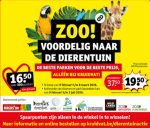 Dierentuin Voucher voor €19,50 en €16,50 met Kruidvat punten