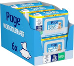 Page® vochtig toiletpapier - Fris en Schoon 6 x 74 stuks voor €10,50 bij Amazon