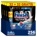 256 pastillas Finish Powerball Ultimate lavavajillas por 34.41€