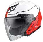 Berik OF669 Casco Vidos Jet blanco/rojo/negro por 58.28€