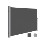 SONGMICS aluminium zijluifel, uitschuifbaar, 160 x 300 cm voor €64,99 dmv code
