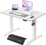 JUMMICO Bureau assis-debout électrique 100x60 cm pour 79,99€ chez Amazon