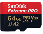 Carte micro SDXC Sandisk Extreme Pro 64 Go + adaptateur SD à 10,89€
