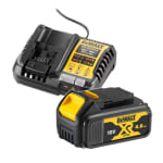 DeWalt 4.0Ah XR Battery and Charger Kit for £49.98