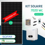 Kit Solaire Autoconsommation 7020 Wc à 1749€