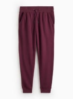 Dark Red Cuffed Joggers L for £10.50