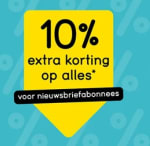 10% extra korting op bijna alles bij Leen Bakker