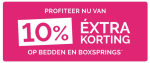 10% extra korting op bedden en boxsprings bij Beter Bed