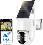 WESECUU S400 Cámara Vigilancia Solar 2.5K por 35,99€