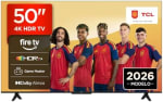 TCL 50V6D Televisor 50 Pulgadas 4K UHD Smart TV, Fire TV por 274.60€