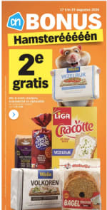 2e gratis acties bij Albert Heijn (17 t/m 23 aug 2026)