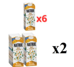 2 Pack de 6 x 1L de Natrue bebida avena con calcio por 9.98€