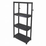 Essentials 4-Tier Garage Shelving Unit £14.99 Screwfix Click & Collect Deal