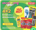 4x2 en Talcos y Desodorantes | Soriana