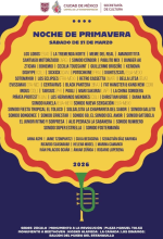 Conciertos Gratis Los Lobos, Meme del Real y más | Noche de Primaveras CDMX