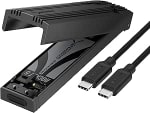 SABRENT NVMe Enclosure USB C 10Gbps M.2 Enclosure | Aluminium SSD caddy W/Voucher (se