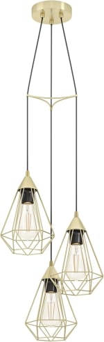 Eglo - Hanglamp aan een koord 3xE27 voor €34,48 bij Amazon