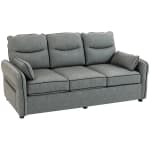 HOMCOM 3 Seater Faux Leather Sofa £289.75 with Code