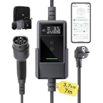 Chargeur voiture électrique Type 2 3,7kW (6 m) pour 79,95€ chez Amazon