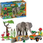 PLAYMOBIL Animal & Friends olifant met dierenverzorger voor €23,99 bij Amazon