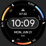 Dash Digital Watch Face Free