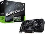 MSI GeForce RTX 5070 SHADOW 2X OC Tarjeta Gráfica 12 GB GDDR7 por 579.90€