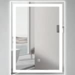 Espejo rectangular con luz LED Einnoe 37.5 x 52.5 cm por $197.22 en Mercado Libre