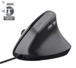Trust Bayo II Ratón Vertical Ergonómico para Mano Derecha USB 2400 DPI Negro 16.96€
