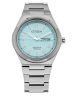 Reloj Cuarzo Citizen Super Titanium, 40 mm, Turquesa, 10 atm, AW0130-85M por 240.54€