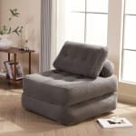 Canapé-lit pliant sans structure gris pour 77,99€ chez Joybuy
