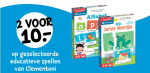 2 voor €10 op Educatieve spellen van Clementoni bij Intertoys
