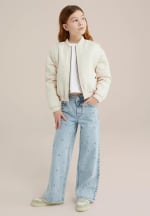 WE Fashion Chaquetas niño bomber off-white por 25,00€.