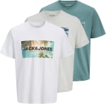 JACK & JONES Jjindiana tee SS Crew Neck 3Pk por 22,13€