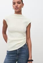 Mango Top Algodón Textura por 7,99€