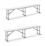 Pack 2 Bancos Plegables KITGARDEN por 21€