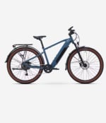 Vélo tout chemin électrique cadre haut, E-EXPL 100 LTD ROCKRIDER bleu à 1.199,99€