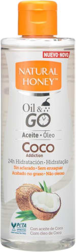 Natural Honey Oil & Go Coco Addiction aceite ducha 200ml por 2,42€
