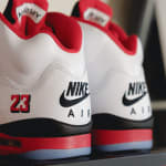 Baskets Nike air Jordan 5 Fire Red à 166€