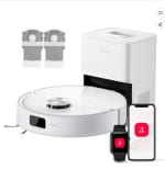 Set Aspirateur Robot Laveur avec Station Roborock Q10 S5+ à 359,99€