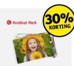 30% korting op Kruidvat Merk foto afdrukken