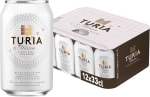 12 latas Turia Märzen Cerveza Tostada Sabor Único Pan Tostado 33 cl por 5,22€