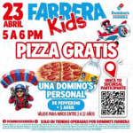 Pizza Gratis para Niños | Domino's Farrera