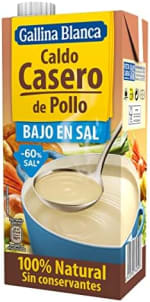 Gallina Blanca Caldo Casero Pollo Bajo Sal 2 L 2 unidades por 3,45€