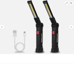 Lot de 2 Lampes de travail LED rechargeables Tool Gifts à 48,82€