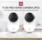2 Unidades Yi pro kits 2K camara de seguridad para el hogar por 14,19€
